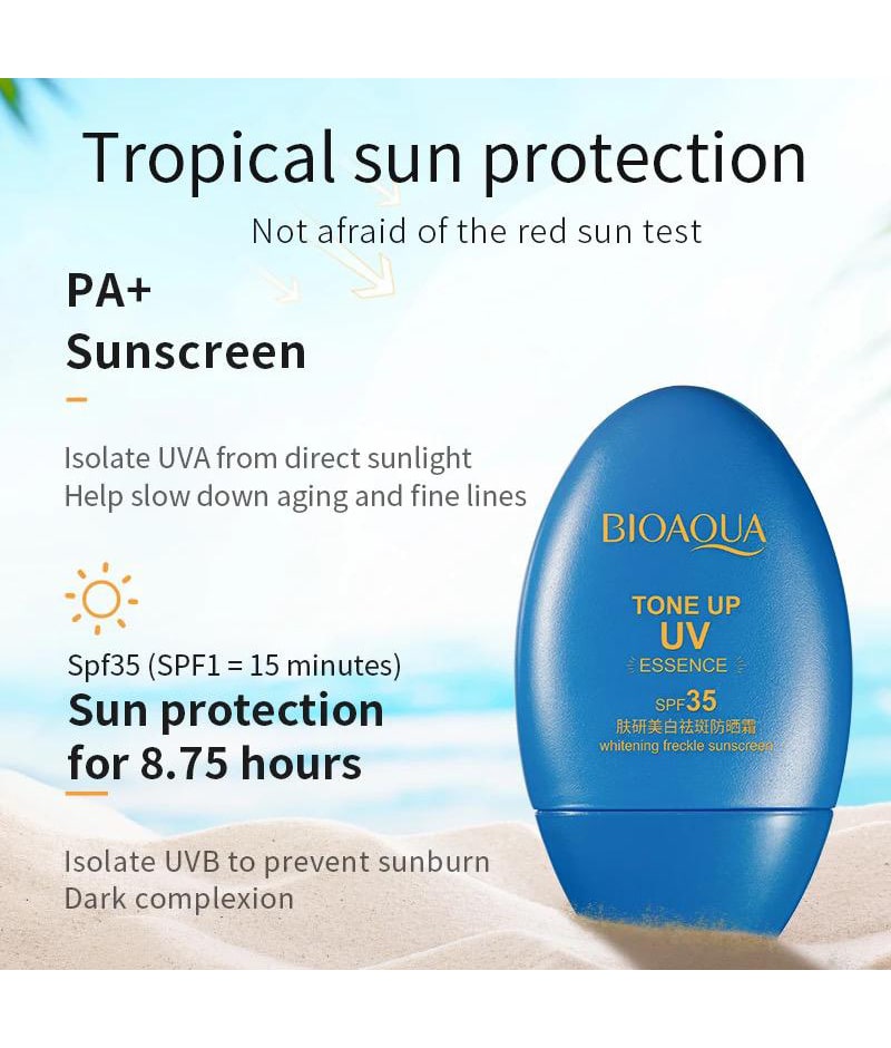 کرم ضدآفتاب با SPF 35 بیوآکوا